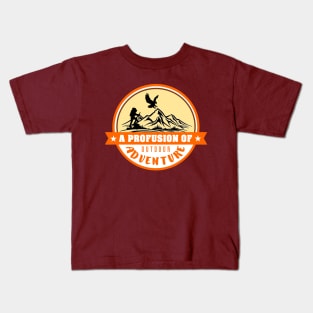 A Profusion of Adventure Kids T-Shirt